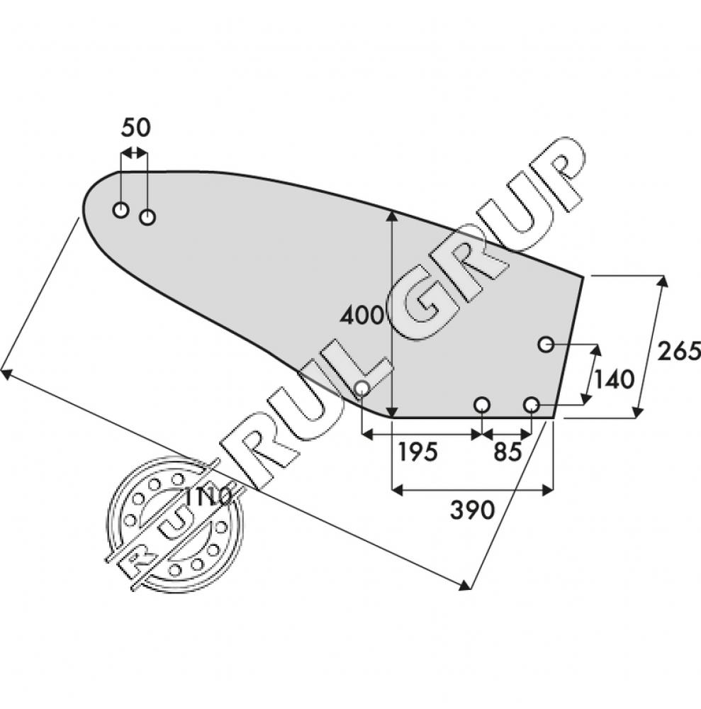 CORMANA DREAPTA HUARD 612100